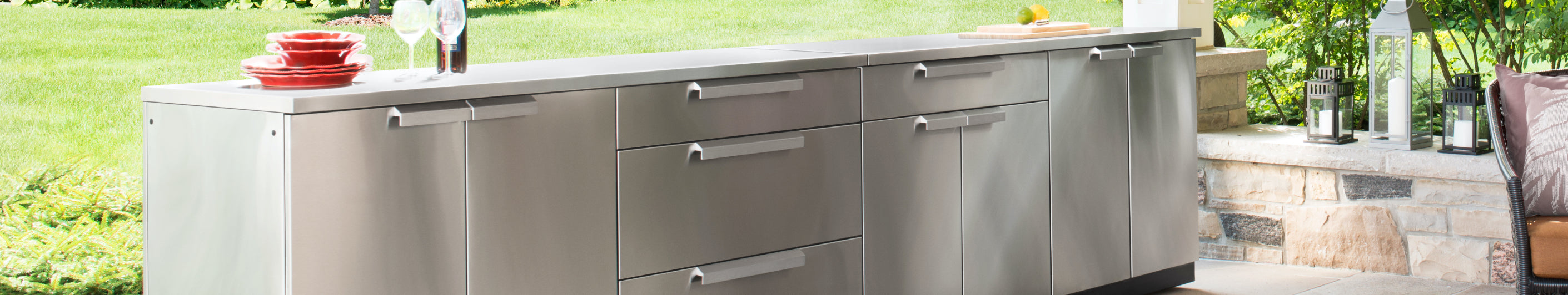 Outdoor Kitchen Stainless Steel