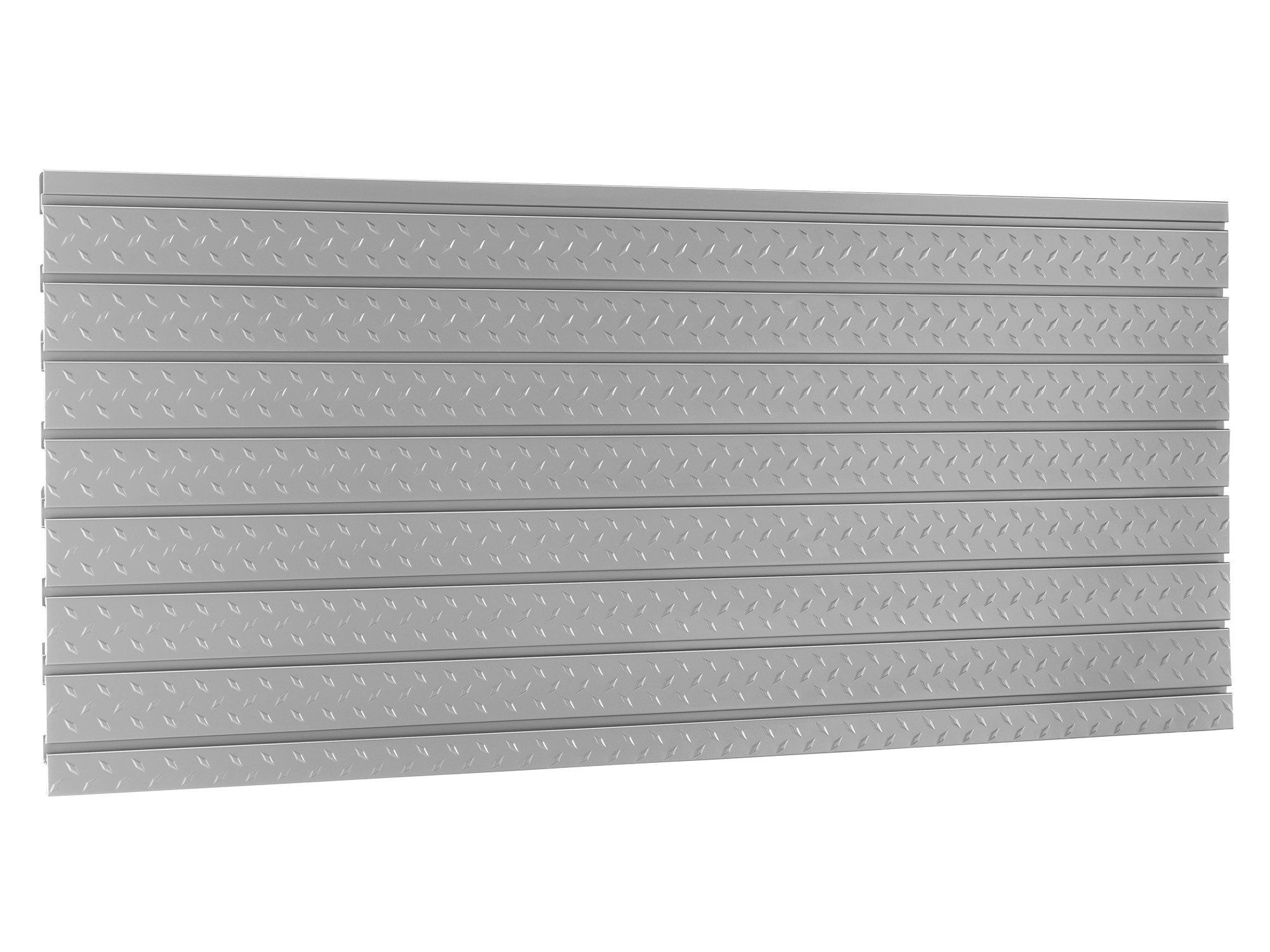 2 x Pro Series 56 in. Diamond Plate Slatwall Backsplash