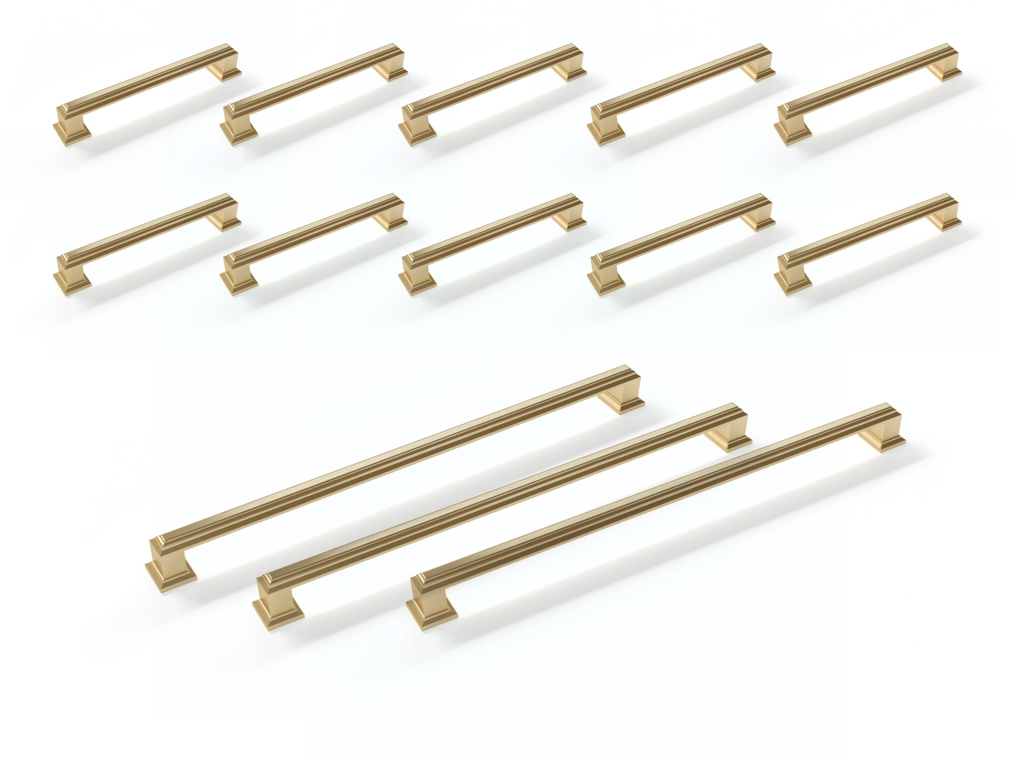 Traditional Style Handle Pack (10 x Small Handle, 3 x Large Handle)