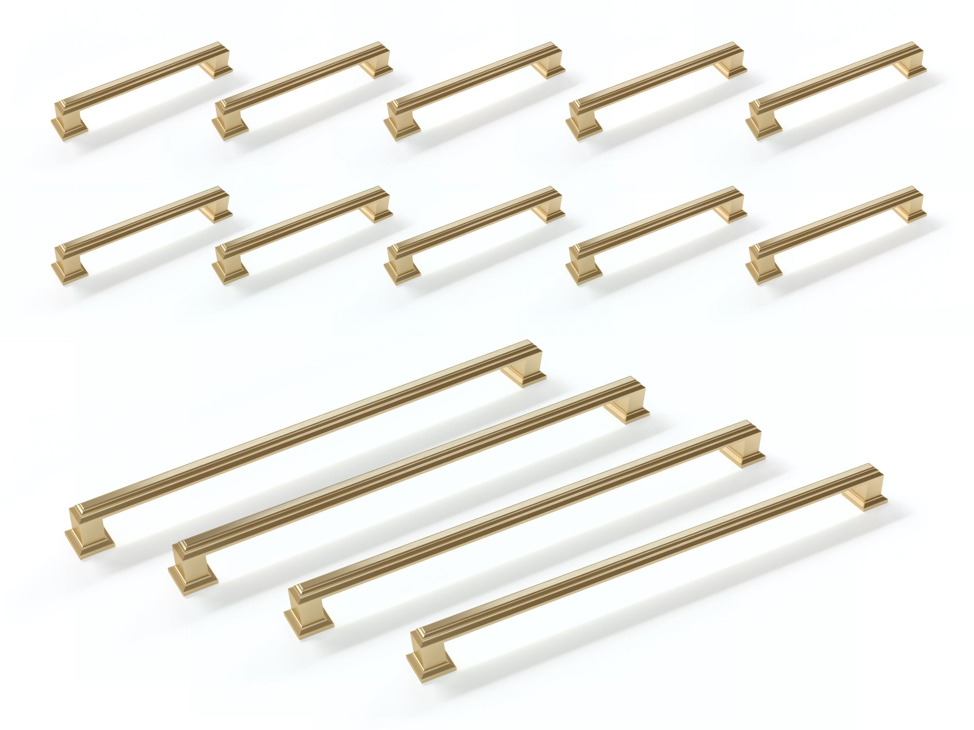 Traditional Style Handle Pack (10 x Small Handle, 4 x Large Handle)