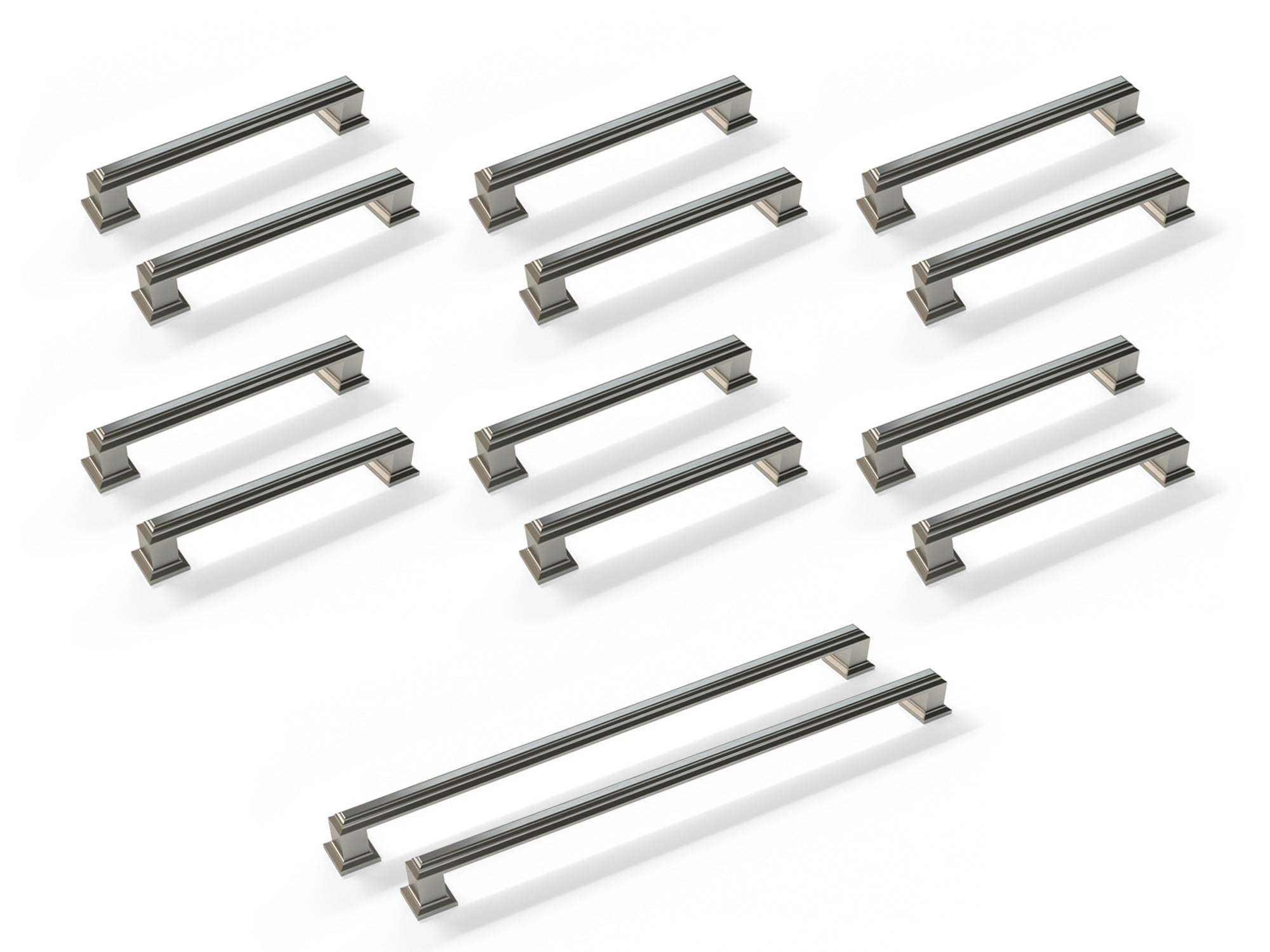 Traditional Style Handle Pack (12 x Small Handle, 2 x Large Handle)