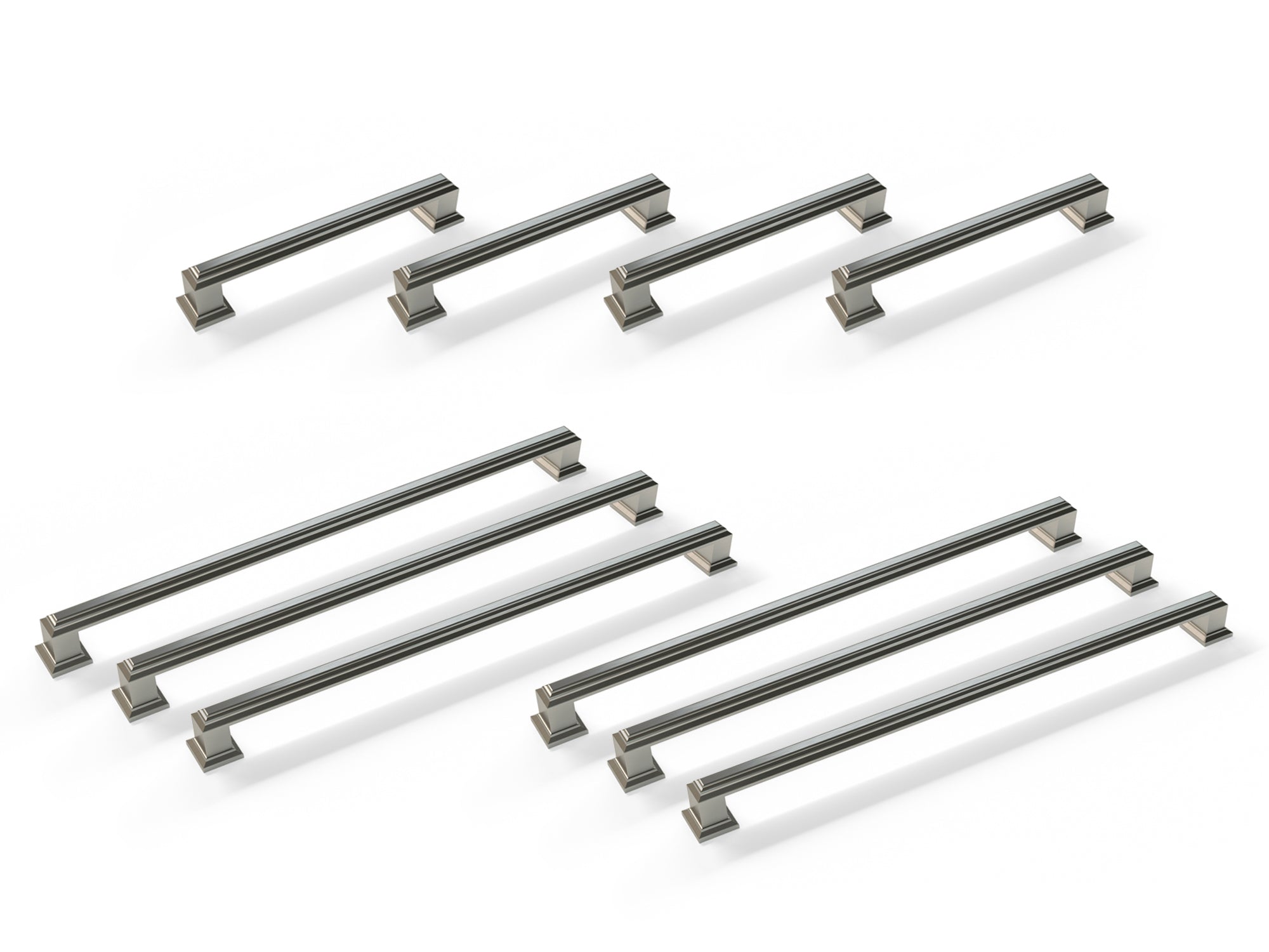 Traditional Style Handle Pack (4 x Small Handle, 6 x Large Handle)