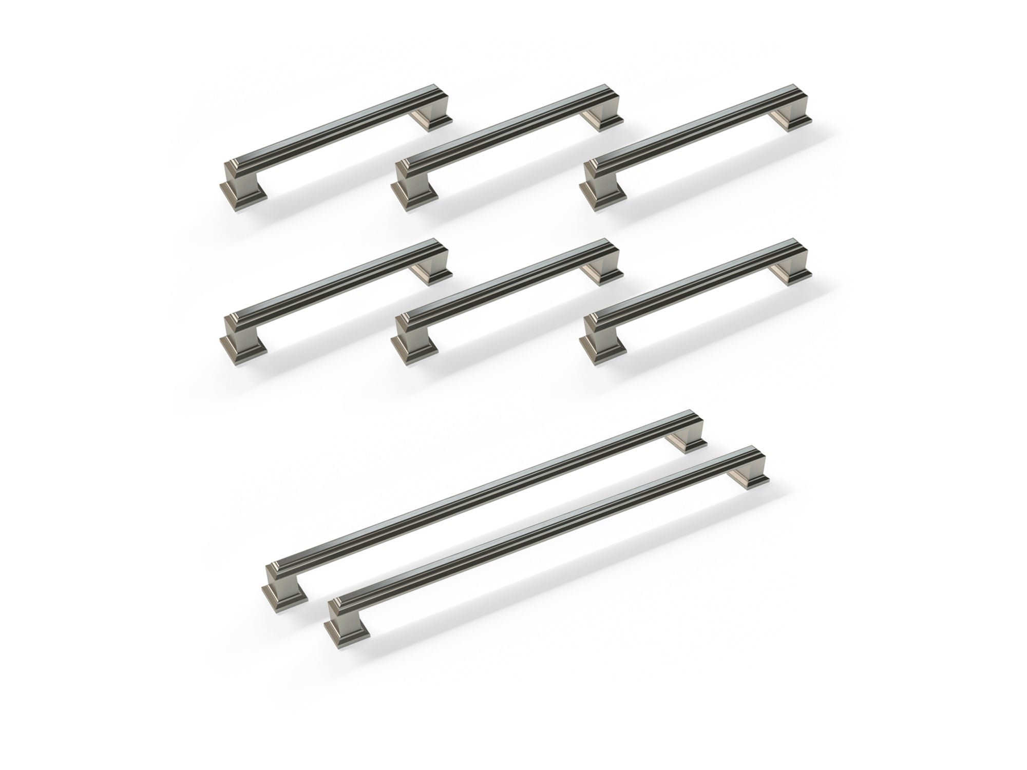 Traditional Style Handle Pack (6 x Small Handle, 2 x Large Handle)