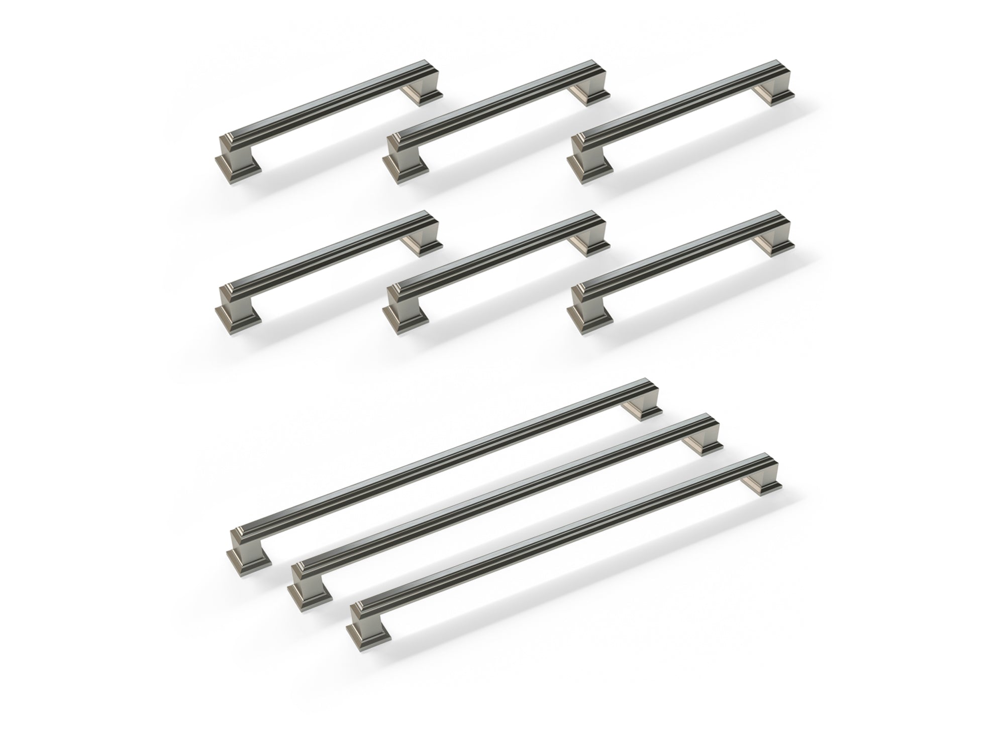 Traditional Style Handle Pack (6 x Small Handle, 3 x Large Handle)