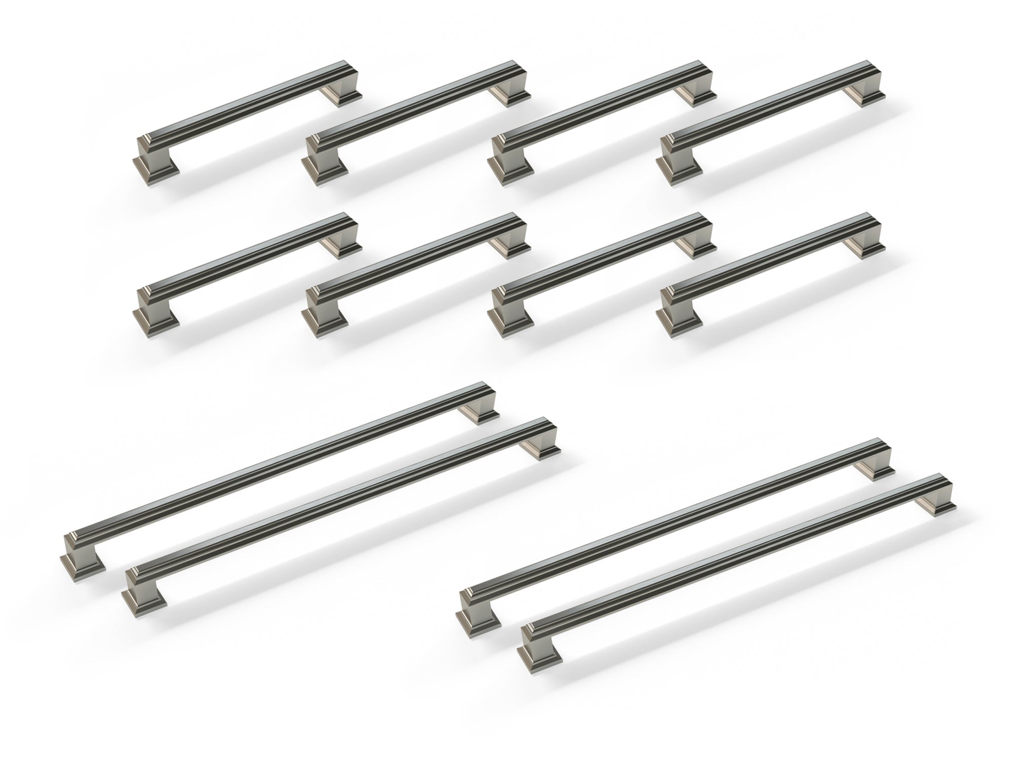 Traditional Style Handle Pack (8 x Small Handle, 4 x Large Handle)