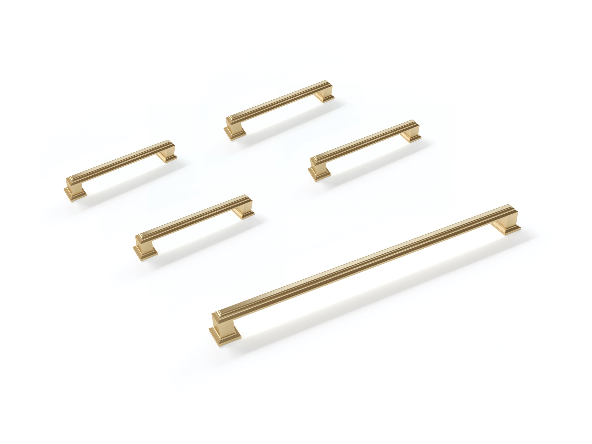 Traditional Style Handle Pack (4 x Small Handle, 1 x Large Handle)