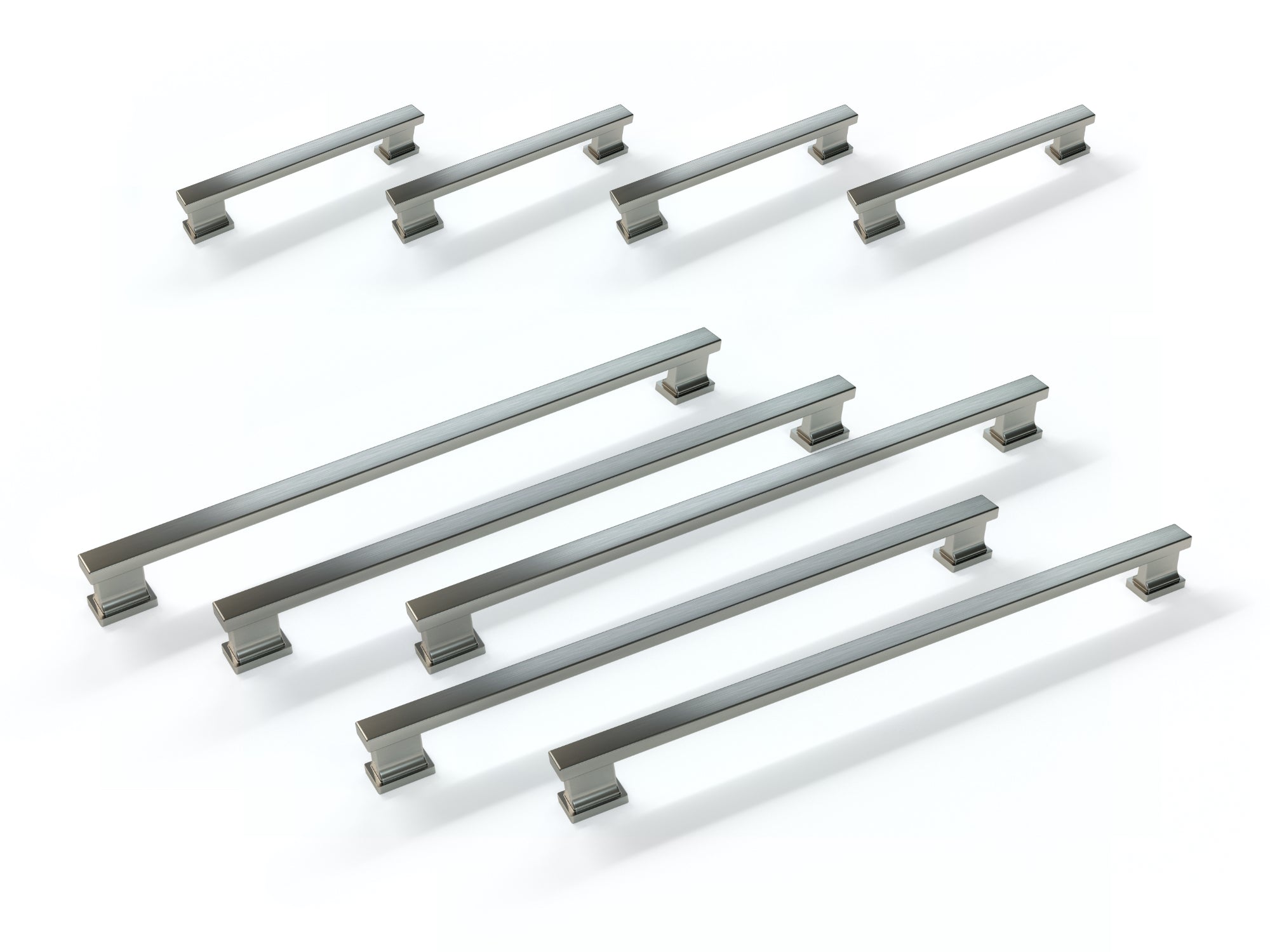 Contemporary Style Handle Pack (4 x Small Handle, 5 x Large Handle)